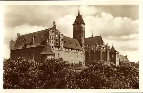 Ak Malbork Marienburg Westpreußen, Hochschloss