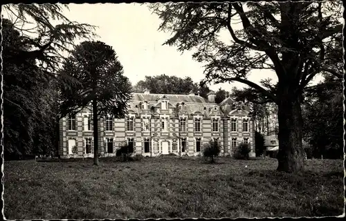 Ak Saint-Aubin-de-Crétot Seine-Maritime, Château