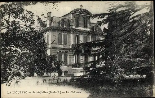 Ak Saint-Julien Bouches du Rhone, Château