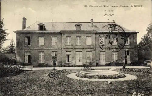 Ak Surimeau Deux Sèvres, Château