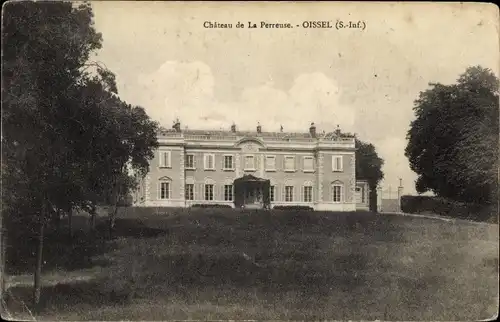 Ak Oissel Seine Maritime, Château de la Perreuse