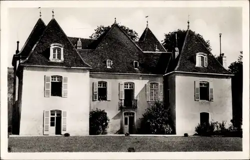 Ak Gevingey Jura, Chateau, Colonie de Vacances du C.I.C.