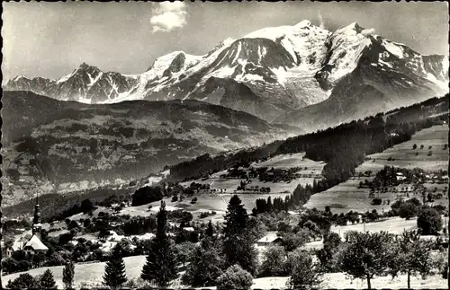 Ak Combloux Haute Savoie, et le Mont Blanc