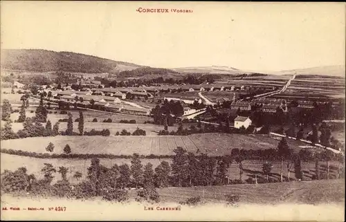 Ak Corcieux Vosges, Les Casernes