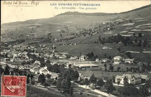 Ak Bussang Vosges, Les Vosges Pittoresques, Vue generale