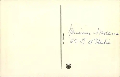 Ak Saint Priest Taurion Haute Vienne, Chateau de Salevanet, facade principale