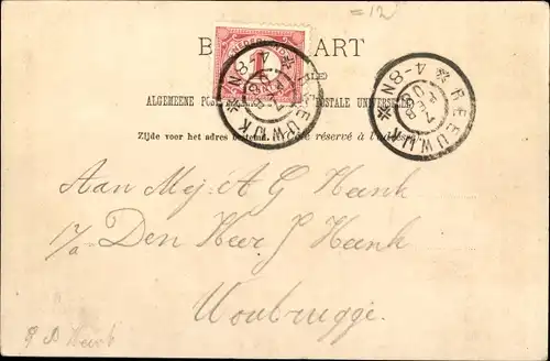 Ak Gouda Südholland Niederlande, Achter de Vischmarkt