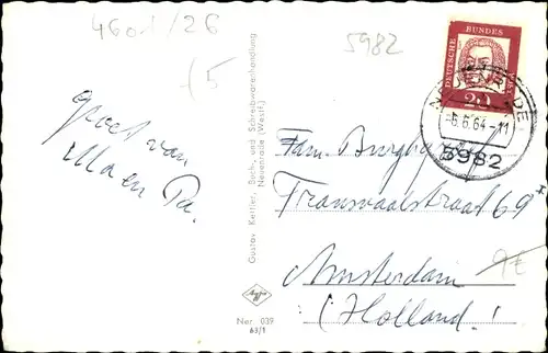 Ak Neuenrade im Sauerland, Hauptstraße