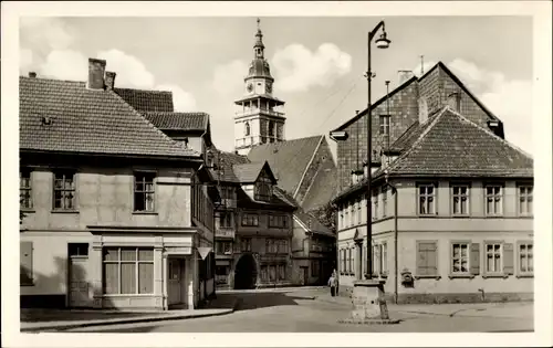 Ak Bad Langensalza in Thüringen, Blick von der Wilhelm-Pieck-Promenade