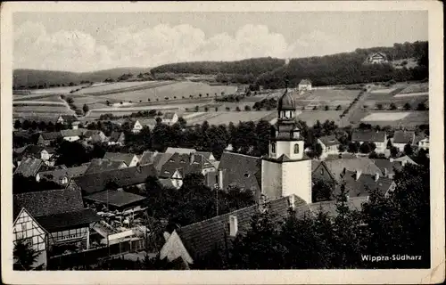 Ak Wippra Sangerhausen am Harz, Teilansicht