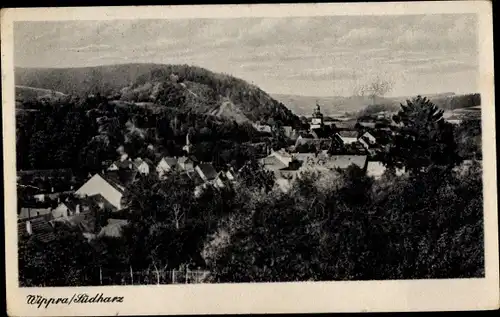 Ak Wippra Sangerhausen am Harz, Teilansicht