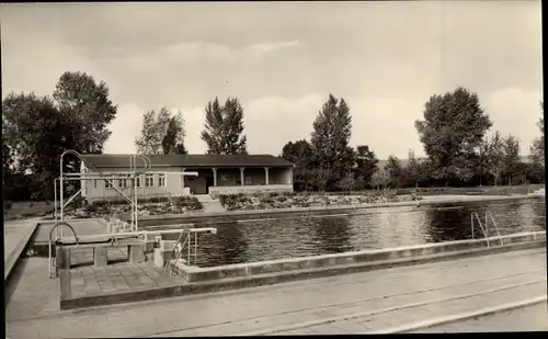 Ak Kölleda in Thüringen, Schwimmbad