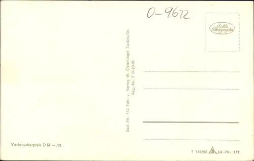 Ak Meerane in Sachsen, Rathaus