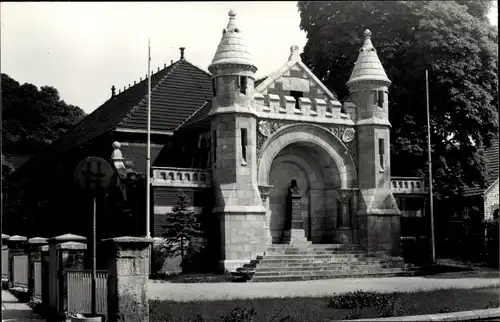 Foto Ak Freyburg an der Unstrut, Jahnturnhalle