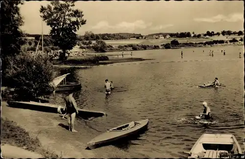 Ak Pirk Oelsnitz Vogtland, Talsperre, Strandbad, Kajak