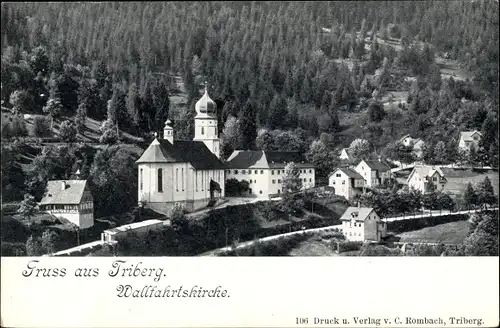 Ak Triberg im Schwarzwald, Wallfahrtskirche