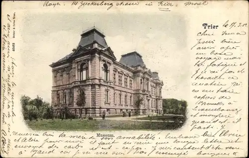 Ak Trier an der Mosel, Museum