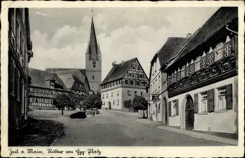 Ak Zeil am Main Unterfranken, Ritter v. Epp-Platz