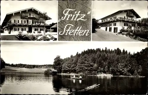 Ak Stetten Rimsting am Chiemsee Oberbayern, Gasthaus Fritz