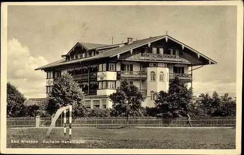 Ak Bad Wiessee in Oberbayern, Kurheim Hanslbauer