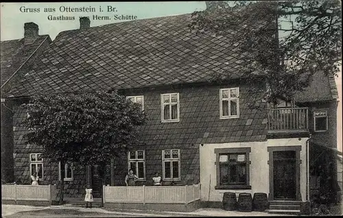 Ak Ottenstein in Niedersachsen, Gasthaus