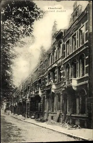 Ak Charleroi Wallonien Hennegau, Boulevard Audent