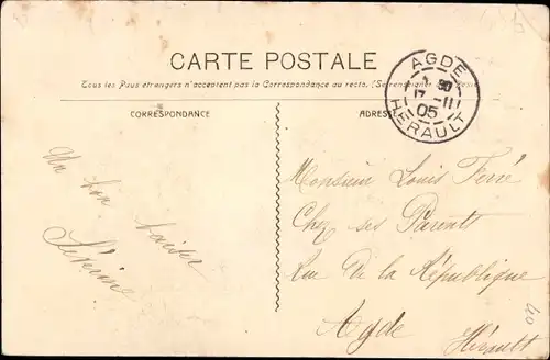 Ak Type Marseillais, Ancien costume Provencal