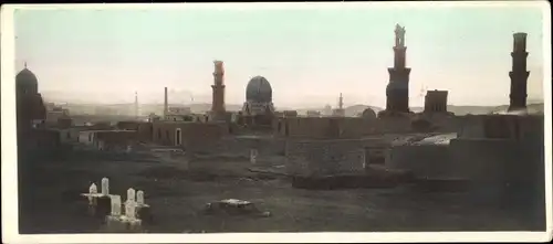 Ak Cairo Kairo Ägypten, Gebäude, Türme, Festung