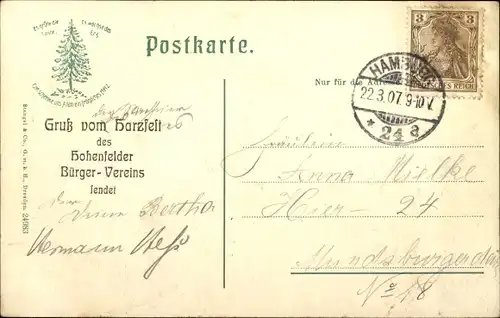 Ak Sankt Andreasberg Braunlage im Oberharz, Breitestraße