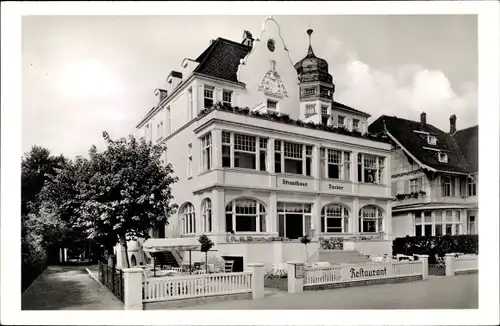 Ak Ostseebad Travemünde Lübeck, Strandhaus Becker