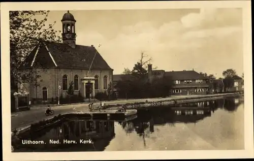 Ak Uithoorn Nordholland Niederlande, Ned. Herv. Kerk