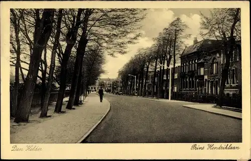 Ak Den Helder Nordholland Niederlande, Prins Hendriklaan