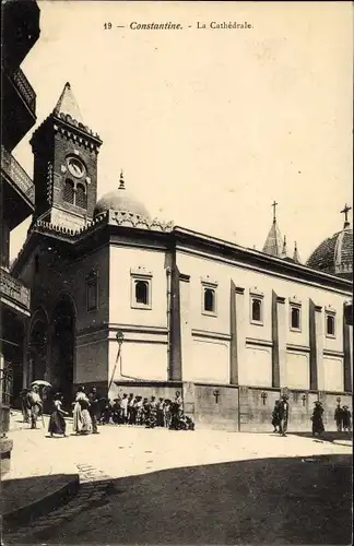 Ak Constantine Algerien, Kathedrale