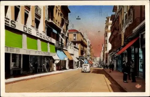 Ak Oran Algerien, Rue du Général Leclerc