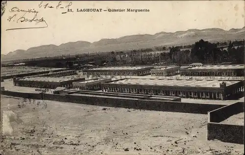 Ak Laghouat Algerien, Quartier Marguerite