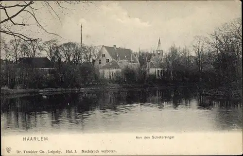 Ak Haarlem Nordholland Niederlande, Aan den Schotersingel