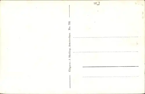Ak Haarlem Nordholland Niederlande, Gasthuishofje