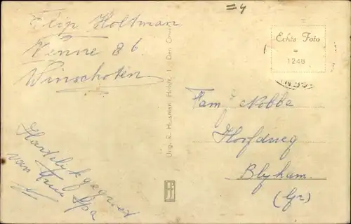 Ak Den Oever Wieringen Nordholland Niederlande, Openbare School