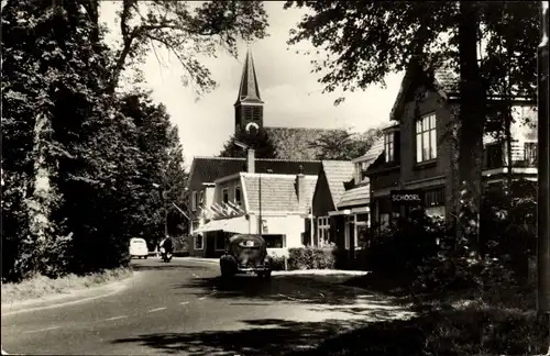 Ak Schoorl Nordholland Niederlande, Dorpsgezicht