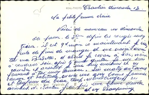 Ak Tlemcen Algerien, Vue Générale