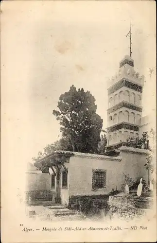 Ak Algier Alger Algerien, Mosquée de Sidi-Abd-er-Ahaman-et-Tcalbi