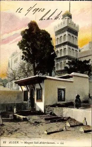 Ak Algier Alger Algerien, Mosquée Sidi Abderrhaman