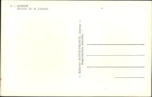 Ak Arzew Algerien, Avenue de la Liberte