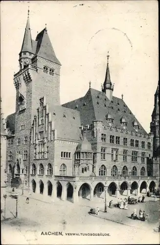 Ak Aachen in Nordrhein Westfalen, Verwaltungsgebäude