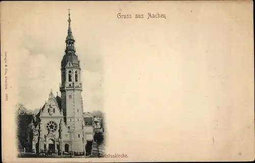 Ak Aachen in Nordrhein Westfalen, Christuskirche