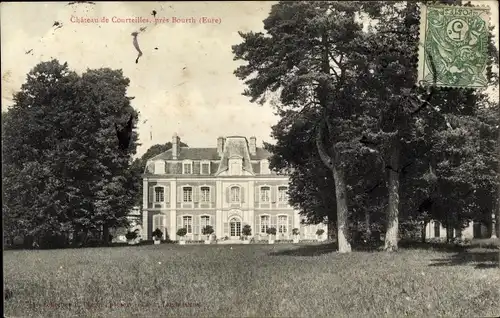 Ak Courteilles Eure, Chateau de Courteilles, pres Bourth
