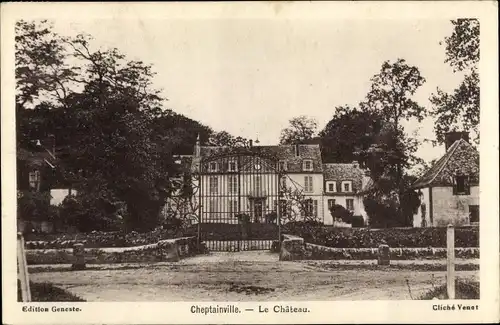 Ak Cheptainville Essonne, Le Chateau