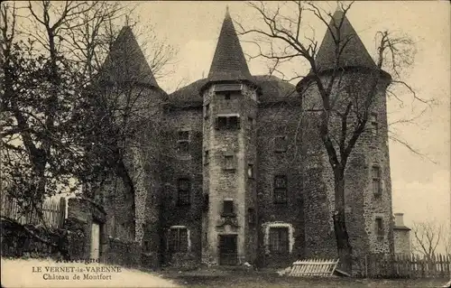 Ak Le Vernet la Varenne Puy-de-Dôme, Chateau de Montfort