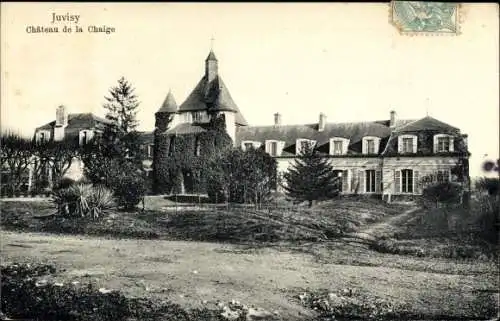 Ak Juvisy Essonne, Chateau de la Chaige
