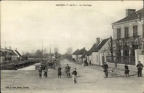 Ak Ardres Pas de Calais, Le Batelage